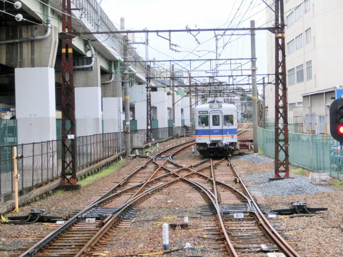 やってきた電車